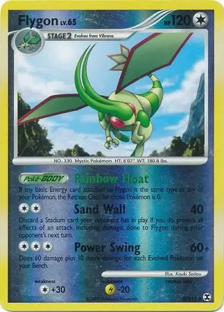 Rising Rivals Flygon #5/111 reverse holo